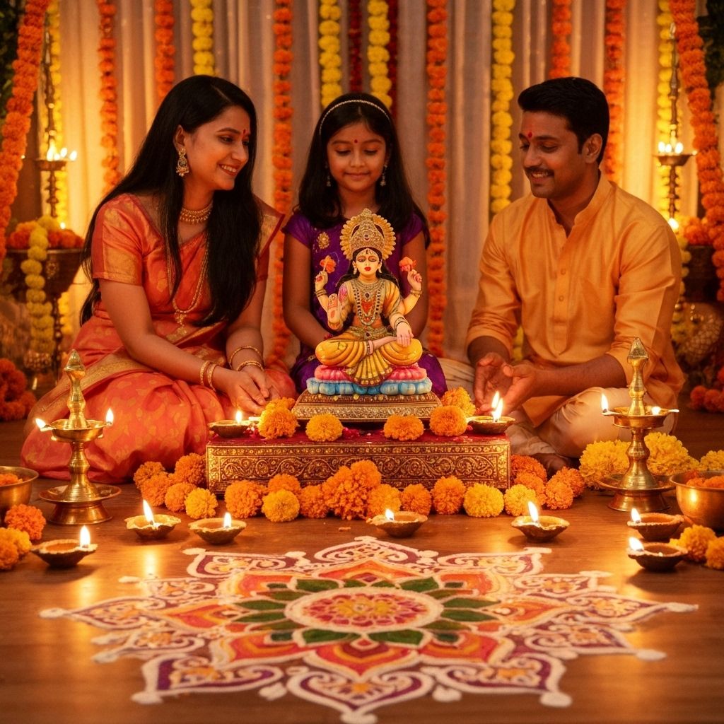 Lutchmee Pooja - Diwali